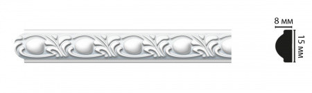 Молдинг c рисунком DECOMASTER D130AДМ (15*8*2000мм)