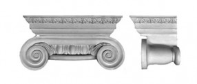 Капитель из гипса ArtDeco КП14 (440x225x195)